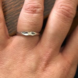 10k Diamond Solitaire Ring